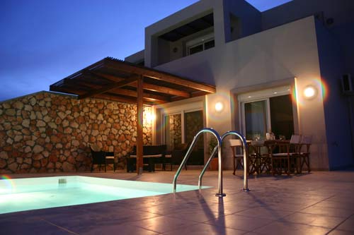 Villa by night